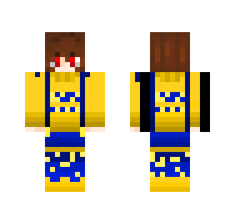 OuterTale Chara - Female Minecraft Skins - image 2