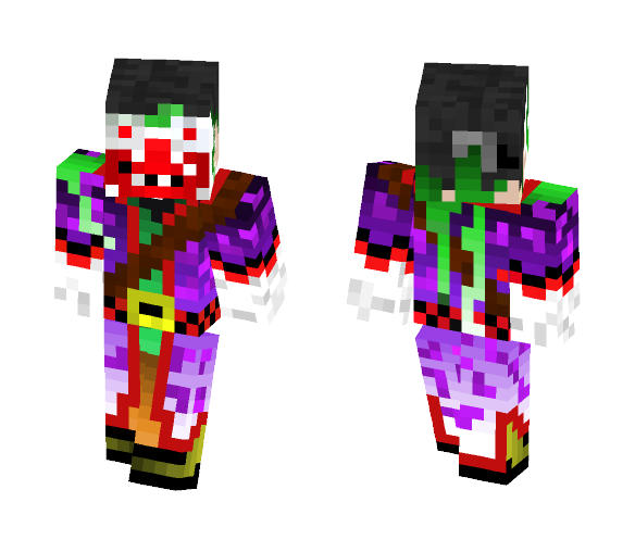 Captain Clown - Male Minecraft Skins - image 1