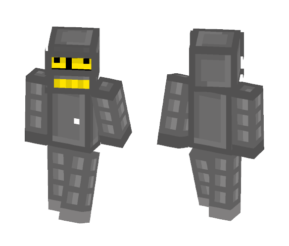 Bender (Futurama) (Better in 3D) - Male Minecraft Skins - image 1