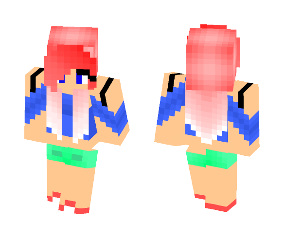 0.1 in girly-girl series ~=--=~ - Female Minecraft Skins - image 1