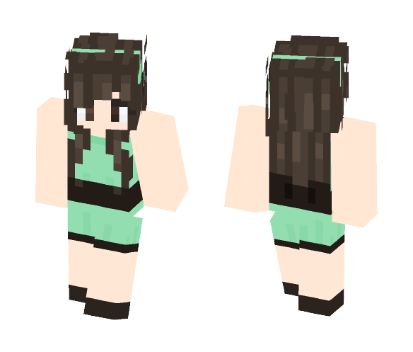 MintWolf - Female Minecraft Skins - image 1