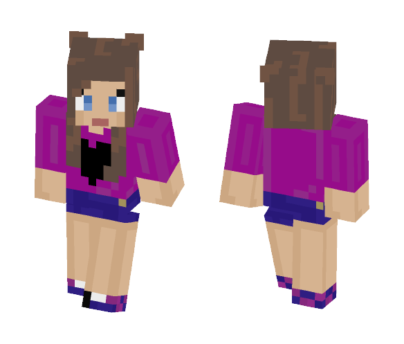 Galaxy Girl! - Female Minecraft Skins - image 1