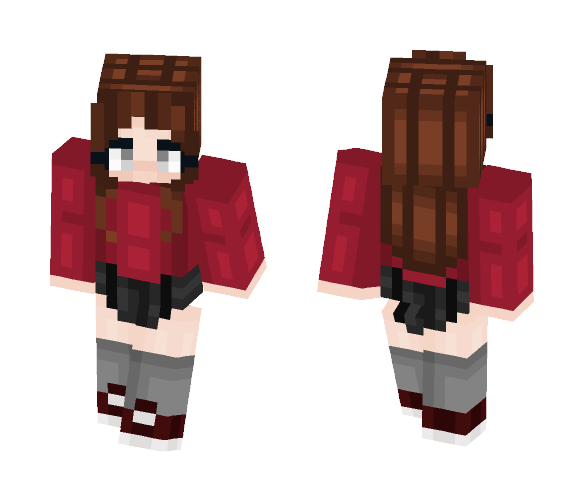 Idk what to call this ;~; - Female Minecraft Skins - image 1