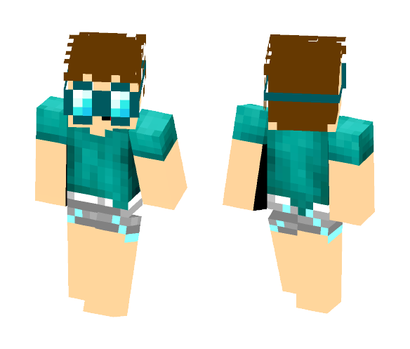 The Nerdy (1.8) - Male Minecraft Skins - image 1
