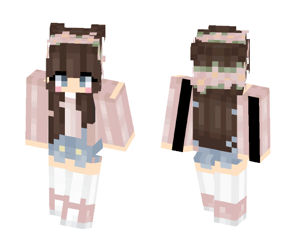pink ｡◕‿◕｡ - Female Minecraft Skins - image 1