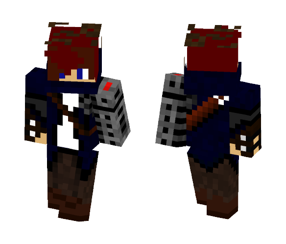 ThePXCrafter1119 ( cyborg ninja ) - Male Minecraft Skins - image 1