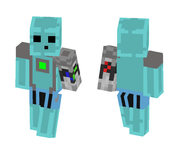 Cyber Slime - Interchangeable Minecraft Skins - image 1