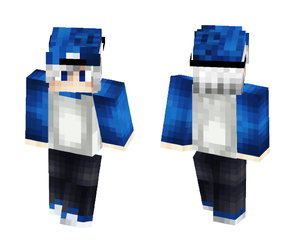 The Blue Boy - Boy Minecraft Skins - image 1