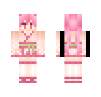Sakura Miku - Female Minecraft Skins - image 2