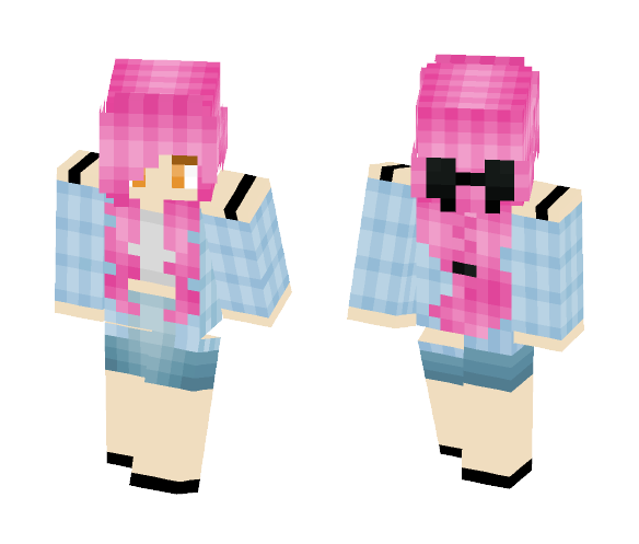 Cute Girl O3O - Cute Girls Minecraft Skins - image 1