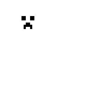 White creeper ghost thingy - Male Minecraft Skins - image 2