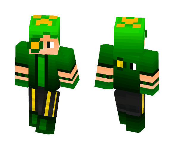 Love Color Green - Male Minecraft Skins - image 1