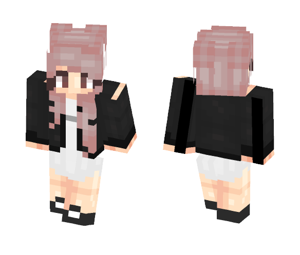 Happiness and Leather~ - Female Minecraft Skins - image 1