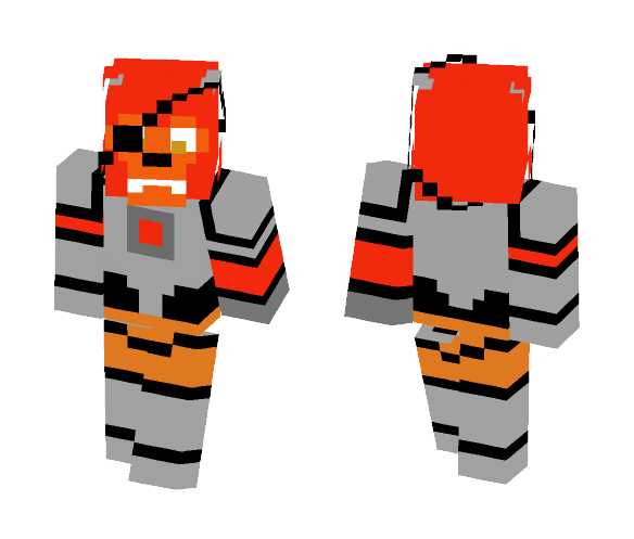 Adventure Unfinished Foxy - Male Minecraft Skins - image 1
