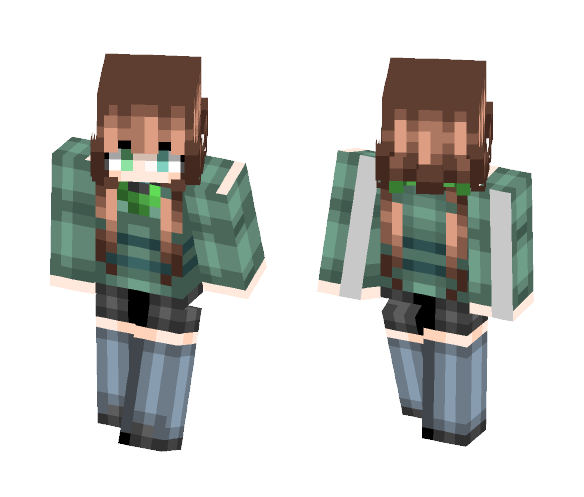 Another Undertale OC/Persona - Female Minecraft Skins - image 1