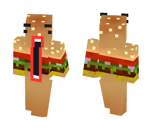 Burger Derp - Other Minecraft Skins - image 1