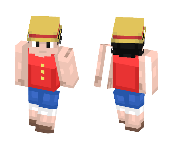 Monkey D Luffy (One Piece) - Male Minecraft Skins - image 1