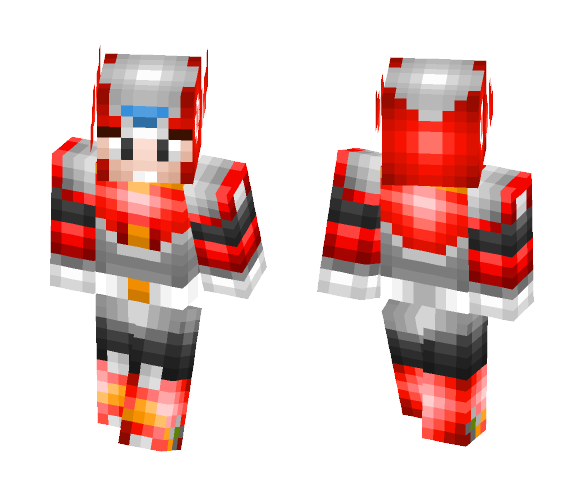 Zero Mk. II - Megaman X - Male Minecraft Skins - image 1