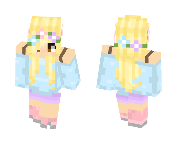 Pastel Girl - Girl Minecraft Skins - image 1