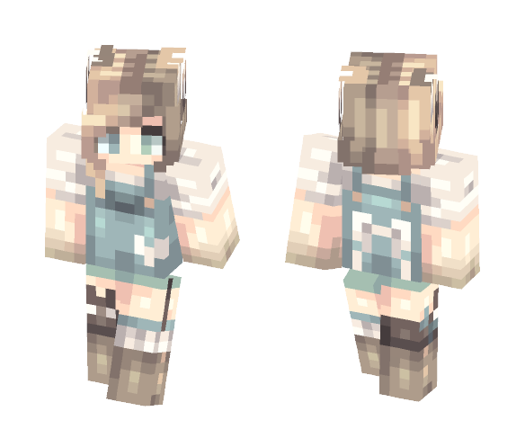Mud Bunny - Female Minecraft Skins - image 1
