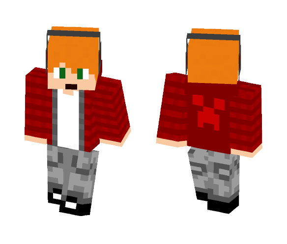 Guy With Headphones 2.0 - Male Minecraft Skins - image 1