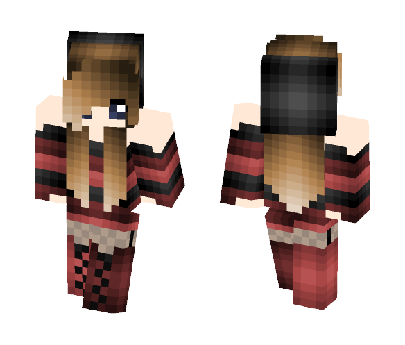 Let Love Bleed Red - Female Minecraft Skins - image 1