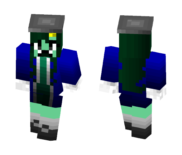 Spinach Can Dhmis Skin - Female Minecraft Skins - image 1