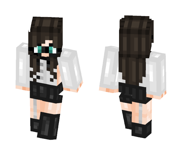 [-] OC Melanie and Q&A?!! [-] - Female Minecraft Skins - image 1