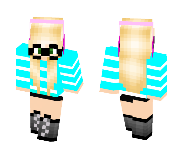 My new NeRDY Skin O.O - Female Minecraft Skins - image 1