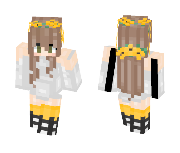 ~Sunflower Child~| ~Sophieee__ - Female Minecraft Skins - image 1