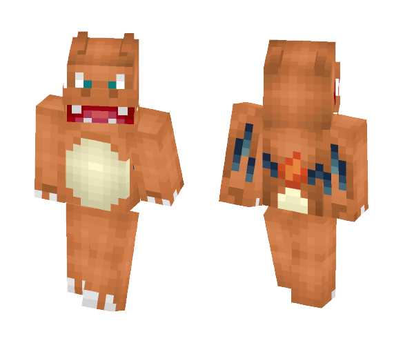 Charizard (Pokemón) - Male Minecraft Skins - image 1
