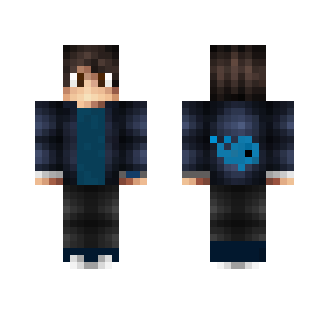 Whale Hoodie - Male Minecraft Skins - image 2