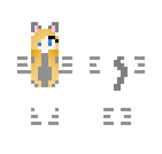 Cat kigurumi - Cat Minecraft Skins - image 2