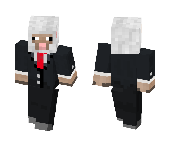 Sheep in a Suit - Male Minecraft Skins - image 1