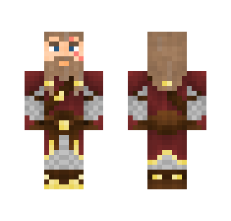 Scarred Dwarven Warrior - Male Minecraft Skins - image 2