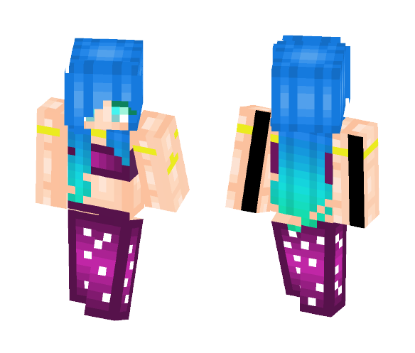 Lucinda *(Mermaid Collection)* - Female Minecraft Skins - image 1