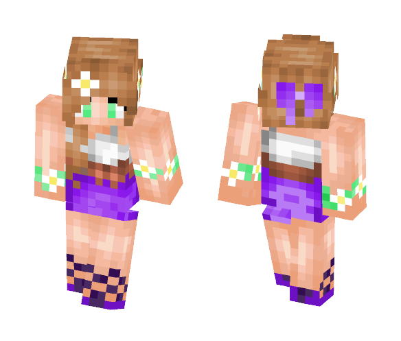 Cool for the Summer | Munch - Female Minecraft Skins - image 1