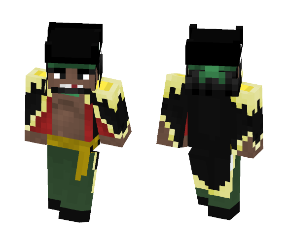 BlackBeard - One Piece - Male Minecraft Skins - image 1
