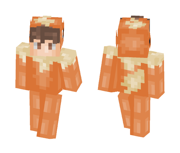 Flareon Onesie - Male Minecraft Skins - image 1