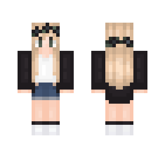 black is a lovely color | ғιzzy - Female Minecraft Skins - image 2