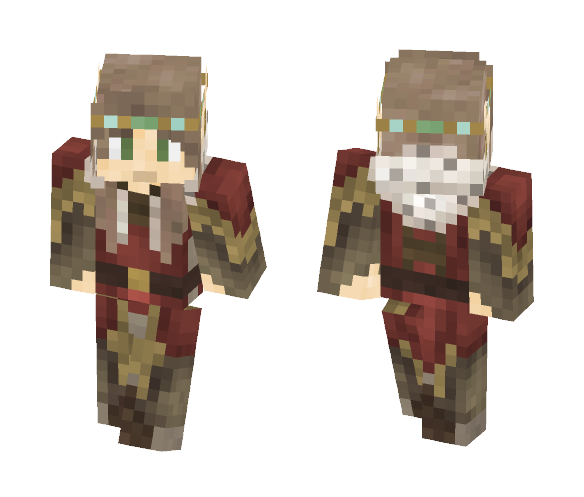 Elven Emperor II - Male Minecraft Skins - image 1