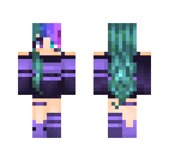 Lavender Girl - Girl Minecraft Skins - image 2