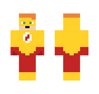 Kid Flash (Wally West) - Male Minecraft Skins - image 2