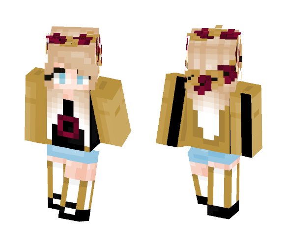 U14- Frιdαγε |School Spirit| - Female Minecraft Skins - image 1