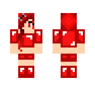 Ruby knight - Female Minecraft Skins - image 2