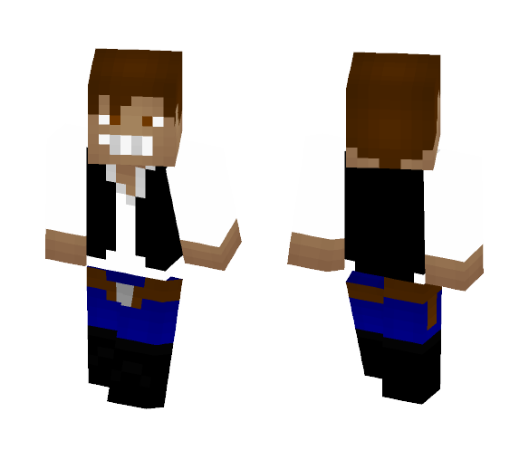 Classic Han Solo - Male Minecraft Skins - image 1