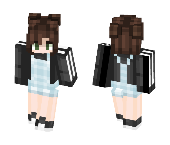 ☾ Adidas Lover (Requested) ☽ - Female Minecraft Skins - image 1