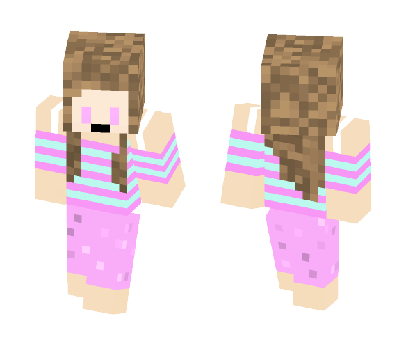 Pink Lady - Female Minecraft Skins - image 1