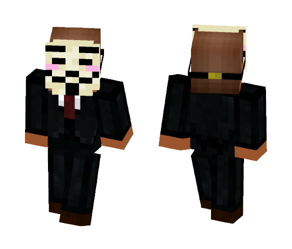 we are anonymouse - Male Minecraft Skins - image 1