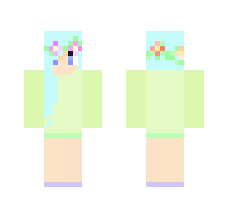 Nature Pastel Girl - Girl Minecraft Skins - image 2